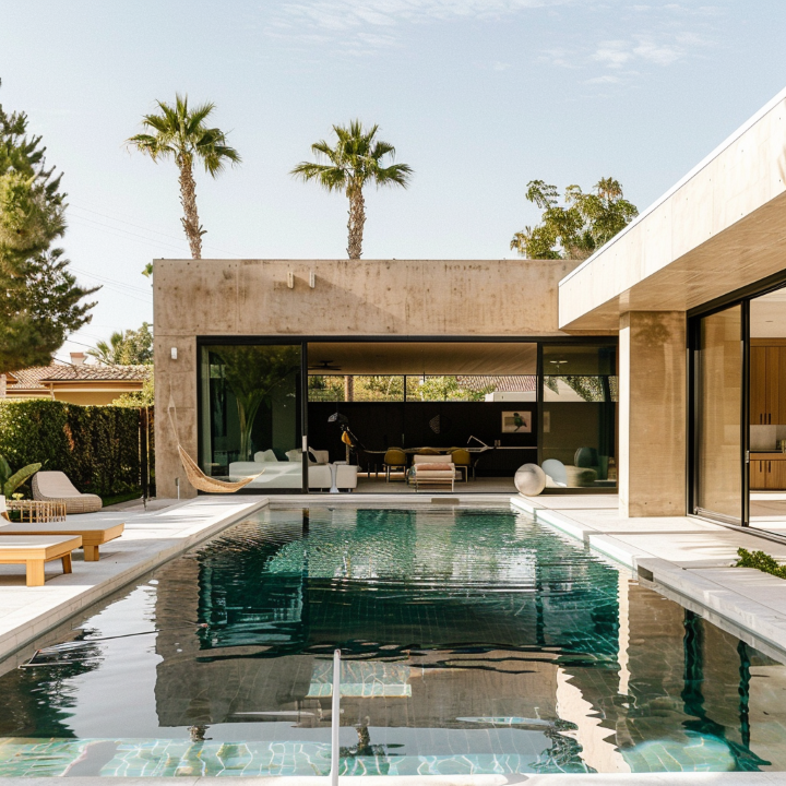 maison californienne de luxe